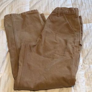 Carhartt carpenter pants.